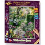 Schipper Malování podle čísel Moje krásná zahrada Mein schöner Garten 40 x 50 cm – Zboží Dáma