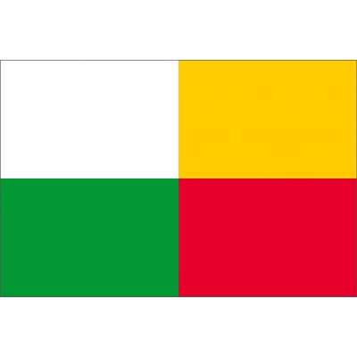 Vlajka Plzně vlajka - 80 x 120 cm - tunel, karabina – Hledejceny.cz
