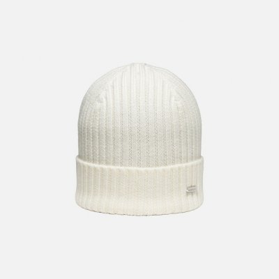 Geox Krémová dámská zimní čepice Celestye G017368 Krémová – Hledejceny.cz