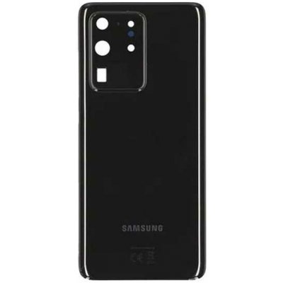 Kryt Samsung G988 Galaxy S20 ULTRA zadní + sklíčko kamery černý – Zboží Mobilmania
