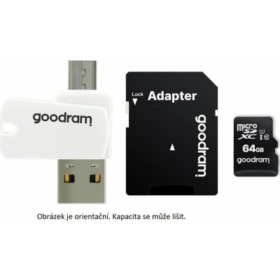 Goodram microSDXC 64 GB UHS-I M1A4-0640R11 – Zboží Mobilmania