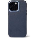 Pouzdro Decoded Leather BackCover iPhone 14 Pro - modré