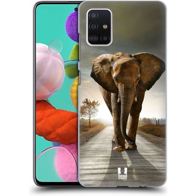 Pouzdro Head Case Samsung Galaxy A51 DIVOČINA – SLON