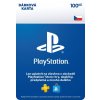 Herní kupon PlayStation Dárková karta 100 Kč