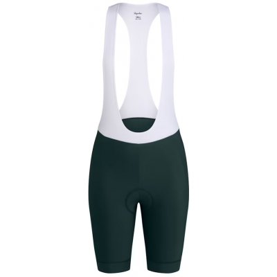 Rapha Dámské Women's Core Bib Shorts Forest Green/White – Zboží Dáma