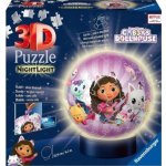 Ravensburger 3D puzzle svítící Gabby’s Dollhouse 72 ks – Zboží Dáma