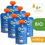 Beggs BIO Smoothie s ovocem, jogurtem a ovesnými vločkami 6 x 120 g – Zboží Dáma