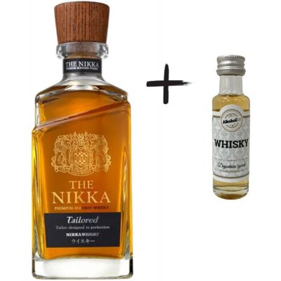 Nikka Tailored + miniatura 43% 0,7 l (holá láhev)