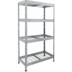 Majster Regál Rivet 180 x 90 x 45 cm 4 police zinek – HobbyKompas.cz