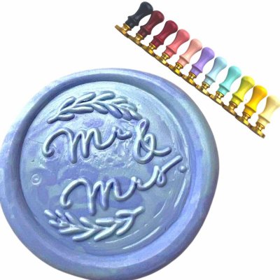 Artmagico Pečetidlo nápis Mr and Mrs – Zboží Dáma