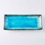 MIJ Talíř na sashimi Sky Blue 29 x 12 cm – Sleviste.cz