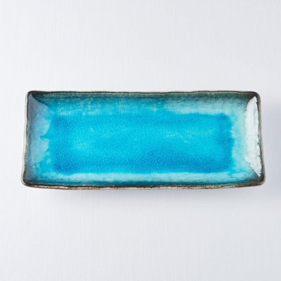 MIJ Talíř na sashimi Sky Blue 29 x 12 cm – Sleviste.cz