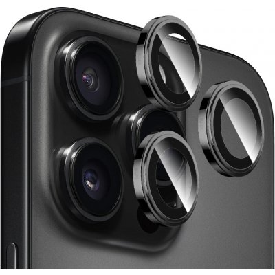 Blueo Sapphire Crystal Original sklo objektivu iPhone 16 Pro iPhone 16 Pro Max černý titan 162559 – Zboží Živě