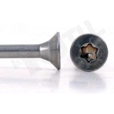 Vrut do dřeva nerez A2, zapuštěná hlava torx - 5,0x100/70 – Hledejceny.cz