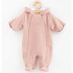 Zimní kojenecká kombinéza s kapucí New Baby Frosty mint zelená – Zboží Dáma