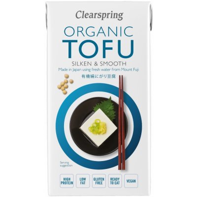 Clearspring Hedvábné tofu, bio 300 g – Zboží Mobilmania