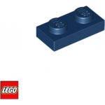 LEGO® 3023 Podložka 1x2 Tmavě-Modrá – Sleviste.cz