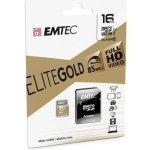 Emtec microSDHC 16 GB Class 10 Gold+ ECMSDM16GHC10GP – Hledejceny.cz