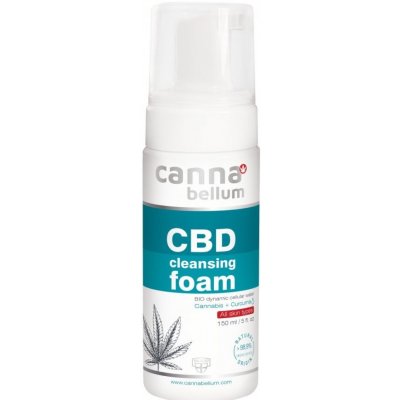 Cannabellum CBD čisticí pěna na obličej 150 ml