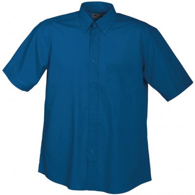 James & Nicholson pánská košile s krátkým rukávem královská modrá JN601 – Hledejceny.cz