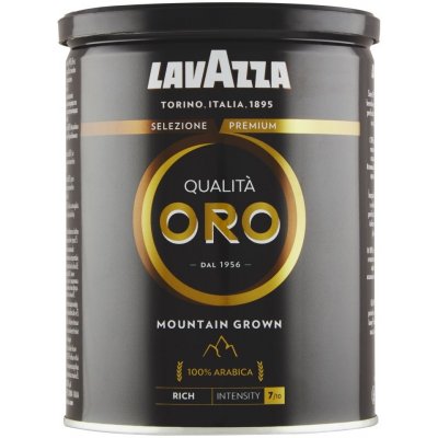 Lavazza qualitá oro mountain grown 100% mletá 250 g – Hledejceny.cz
