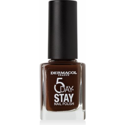 Dermacol 5 Day Stay dlouhotrvající lak na nehty 57 Chocolate 11 ml – Sleviste.cz