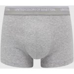Benetton Men Boxer Short Grey pánské boxerky šedá – Hledejceny.cz