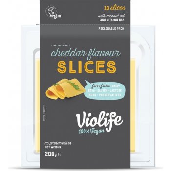 Violife Cheddar plátky 200 g