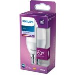 Philips LED žárovka E14 7W/60W 806lm 4000K matná – Sleviste.cz