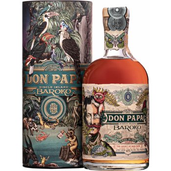 Don Papa Baroko Secrets of Sugarlandia 40% 0,7 l (tuba)