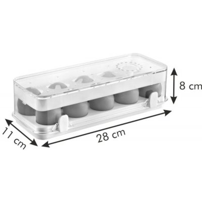 Tescoma zdravá do ledničky Purity 28 x 11 cm 10 vajec – Zboží Mobilmania