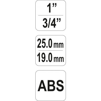 YATO YT-99814 HADICOVÁ KONCOVKA 1/2 3/4 YT-99814 – Hledejceny.cz