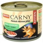 Carny Kitten Hovězí & krůtí srdce 6 x 200 g – Hledejceny.cz