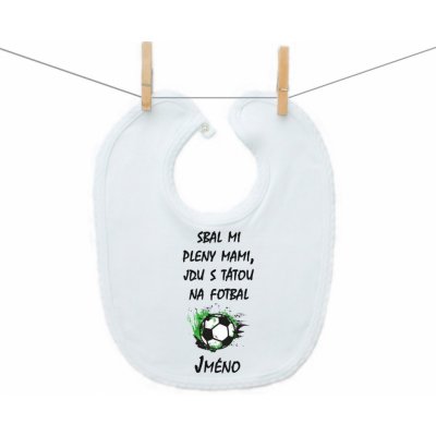 Boodyy Bryndáček na zapínání Jdu s tátou na fotbal Ne – Zboží Dáma