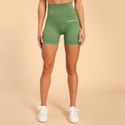 BeastPink dámské šortky Hyper Olivine – Zboží Dáma