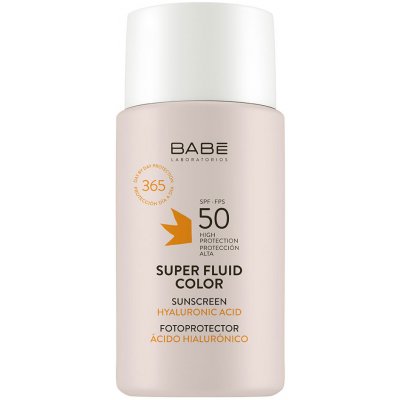 BABÉ Sun Super tekutý tónovaný opalovací krém SPF50 50 ml – Zbozi.Blesk.cz