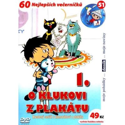 O klukovi z plakátu 1 papírový obal pošetka DVD – Hledejceny.cz