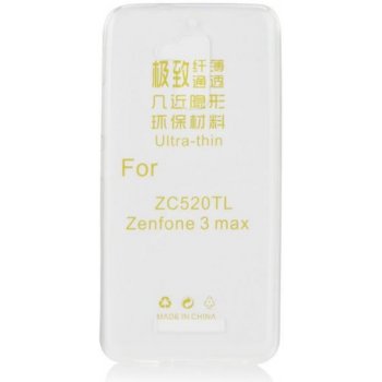 Pouzdro Back Case Ultra Slim 0,3mm ASUS Zenfone 3 MAX ZC520TL čiré