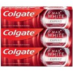 Colgate Max White Expert Original 3 x 75 ml – Zboží Mobilmania