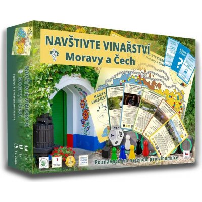 Vinná hra Navštivte Vinařství Moravy a Čech