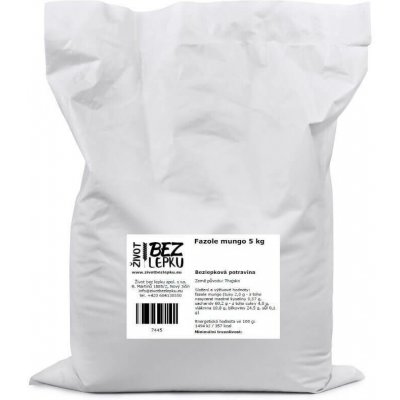 Život bez lepku Fazole mungo 5 kg – Sleviste.cz