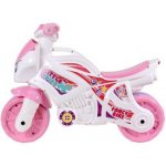 Teddies motorka růžovo-bílá plast 35x53x74cm – Sleviste.cz