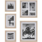 ATMOSPHERA Sada Fotorámečků, dub Erin, 5 rámečků různých velikostí – Zboží Živě