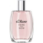 s.Oliver Here And Now toaletní voda dámská 50 ml – Hledejceny.cz