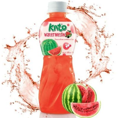 Kato Watermelon Juice With Nata De Coco Jelly 320 ml – Zboží Mobilmania
