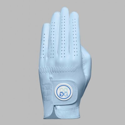 G/Fore Signature Womens Golf Glove levá světle modrá ML – Sleviste.cz