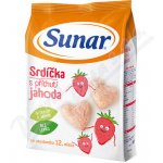 SUNÁREK Dětský snack jablkové kroužky 50 g – Sleviste.cz