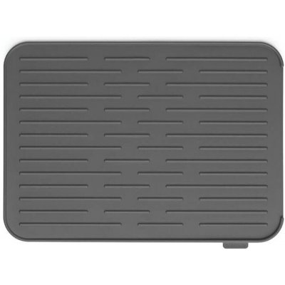 Odkapávač na nádobí, šedá, silikon, Brabantia – Zboží Mobilmania