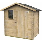 Twig Dřevěný BH16 Ortensia 198 x 130 cm přírodní – Zboží Mobilmania