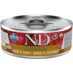 N&D Cat QUINOA Adult Quail & Coconut 80 g – Hledejceny.cz